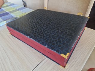 Valigetta per Gioielli di Lusso Al Anwar Rosso/Blu