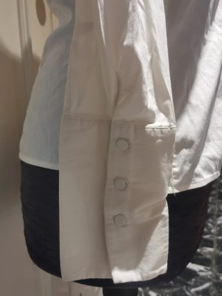 Camisa blanca Massimo Dutti mujer