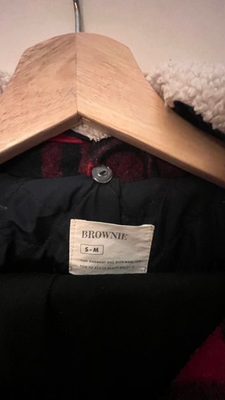 Chaqueta cuadros roja y negra