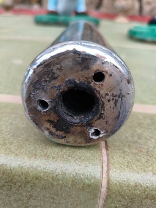 Silenciador jazen ciclomotor cromado