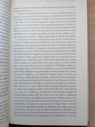 Pequeña historia de viajes, amores e italianos.