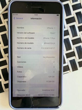iPhone 7 Plus 128GB Nero/Argento