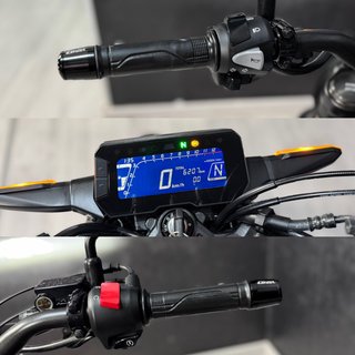 Honda CB 125 R ABS Negra y Dorada