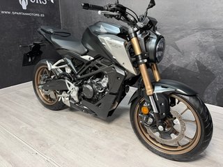 Honda CB 125 R ABS Negra y Dorada