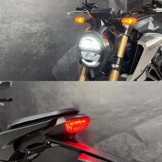 Honda CB 125 R ABS Negra y Dorada