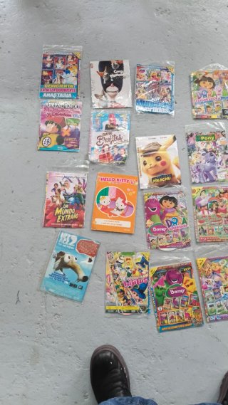 Lote Películas DVD Acción, Animación y Familia