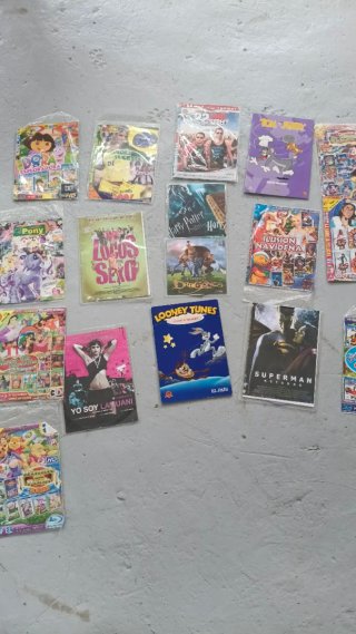 Lote Películas DVD Acción, Animación y Familia