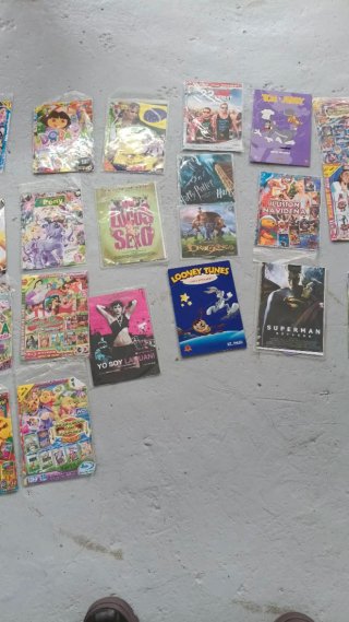 Lote Películas DVD Acción, Animación y Familia