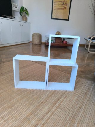 Estantería Cubo Blanca Modular