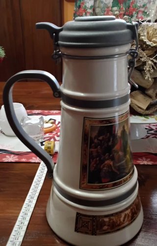 Grande boccale da birra da collezione 35 cm