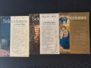 Revistas antiguas Selecciones del Reader