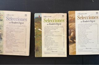 Revistas antiguas Selecciones del Reader