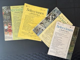 Revistas antiguas Selecciones del Reader