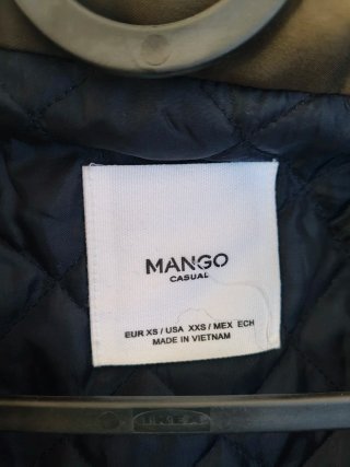 Abrigo Mango Verde Oliva