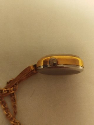 Reloj anker  Elegante Dorado y Blanco
