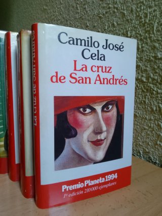 Lote libros novelas Premio Planeta (Cela, Gala...)