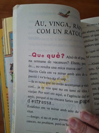 No volies vacances, Stilton?