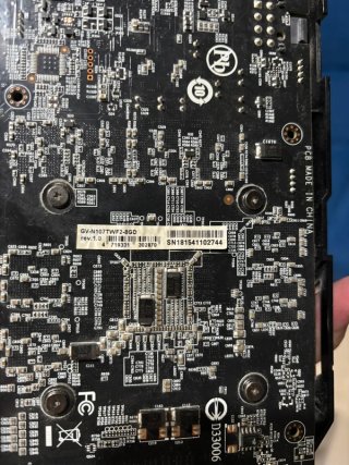Gigabyte GeForce GTX 1070 Ti 8GB GDDR5