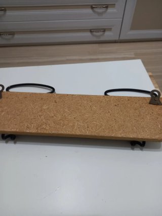 Appendiabiti vintage legno e metallo