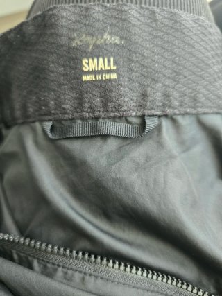 Chaleco Cortavientos Rapha Negro Talla S