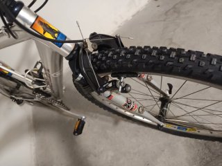 Bicicleta Montaña 26 Plata