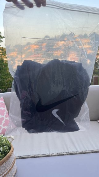 Conjunto deportivo nike negro