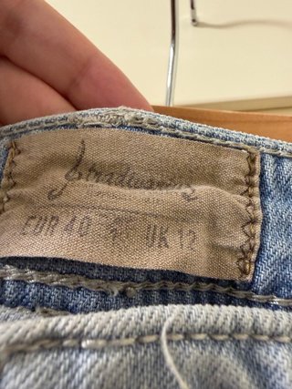 Shorts vaqueros Stradivarius