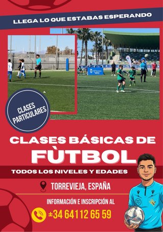 Clases de fútbol particulares