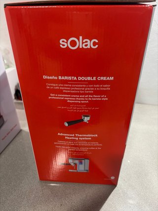 Cafetera Solac Taste Slim D20 Inox