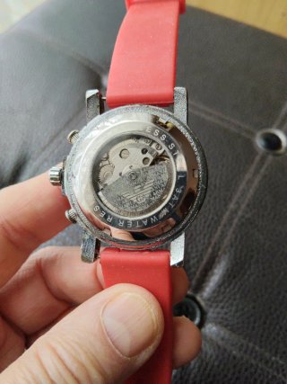 Orologio Emporio Armani Rosso Argento