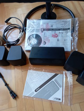 AV Pioneer VSK329K y altavoces Canton 5.1