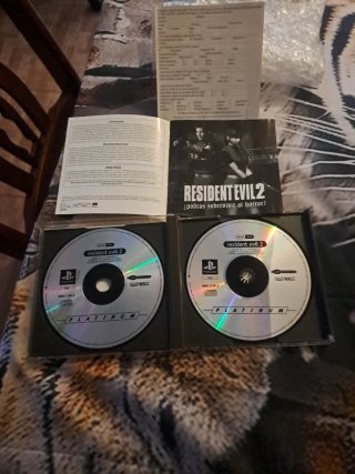 Consola PS2 Negra + Juegos Resident Evil