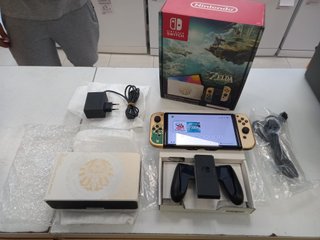 Nintendo Switch OLED Edición Zelda Dorada