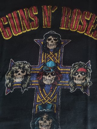 T-shirt Guns N' Roses classica Fruit of the Loom