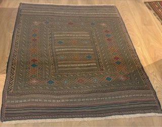 Kilim antiguo tipo Sumagh