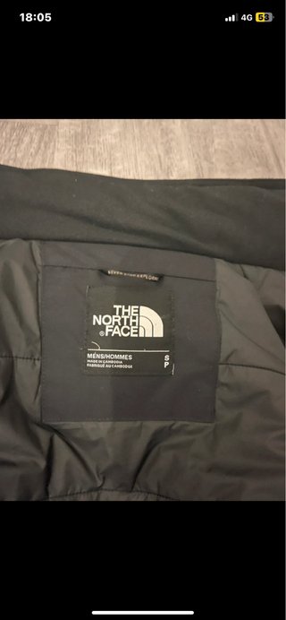 Abrigo The North Face Negro
