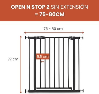 Barrera de seguridad para niños Hauck