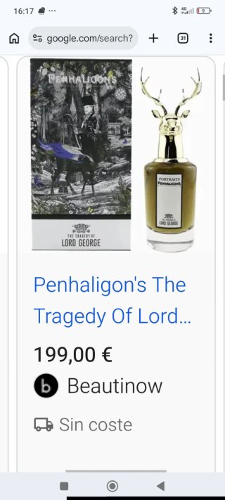 Penhaligon's The Tragedy Of Lord George