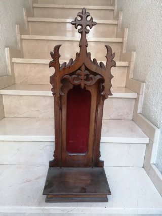 Reloj de péndulo de madera