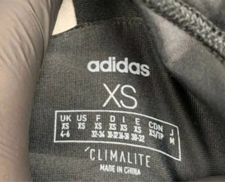 Top sportivo Adidas donna taglia XS