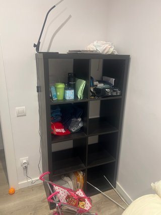 Estantería Kallax Ikea Negra