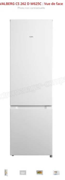 Frigorífico Combi Valberg CS 262 Nuevo