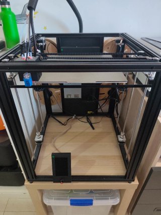 Impresora 3D Zonestar Negra/Plateada
