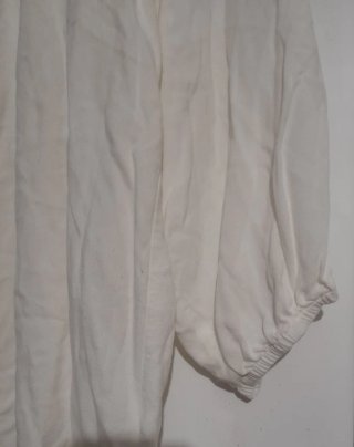 Blusa bordada manga 3/4 talla única