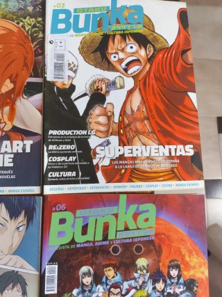 Lote revistas anime
