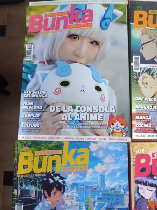 Lote revistas anime