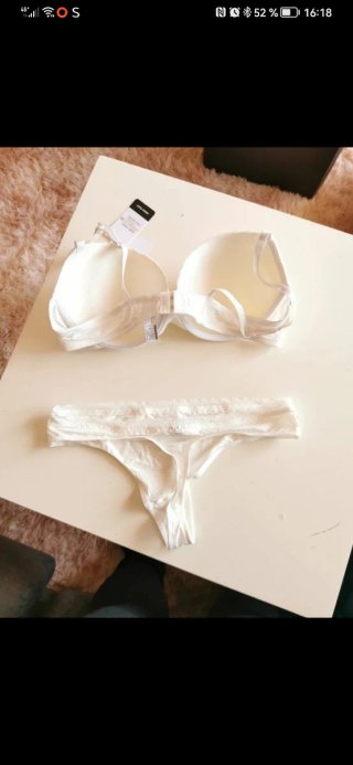 Conjunto sujetador y tanga beige 105B Zeeman