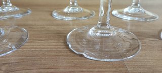 8 Copos Gin Cristal d'Arques