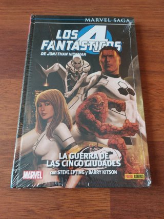 Marvel Saga 4 fantásticos 4, 6 y 9.