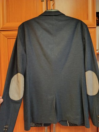 Chaqueta Zara entretiempo azul